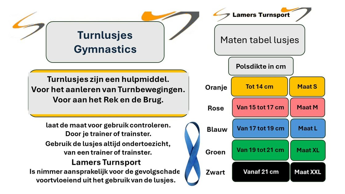 Lusjes Gymnastics Turnlusjes