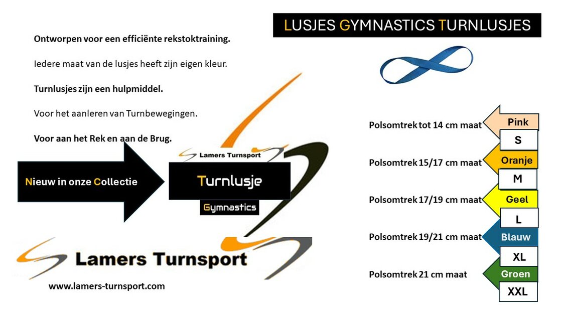 Lusjes Gymnastics Turnlusjes