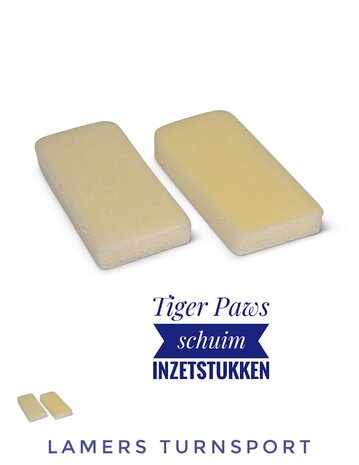 Tiger Paws schuim inzetstukken www.lamers-turnsport.com