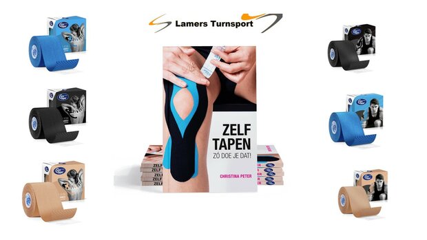 CureTape Sports - CureTape Classic Zelf Tapen zo doe je dat www.lamers-turnsport.com